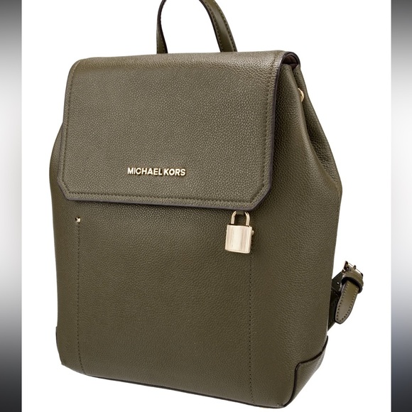 Michael Kors | Bags | Mmichael Kors Nwt Olive Backpack  display picture 1